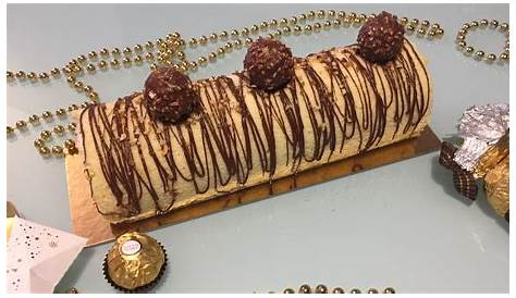 Bûche facile aux Ferrero Rocher Les Gourmandises de Némo