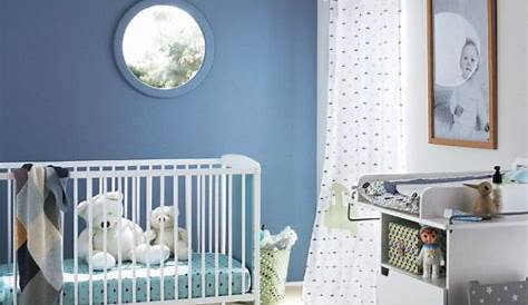 Deco Chambre Bebe Bleu Ciel Enfant Et Déco Aux Accents Colorés