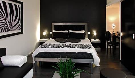 Deco Chambre Blanc Et Noir Déco à Coucher 25 Exemples élégants