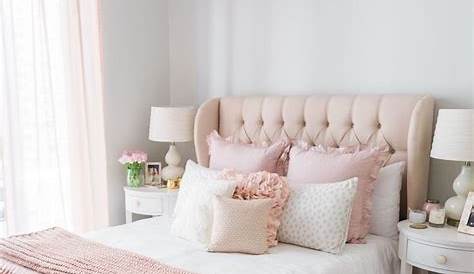 1001 + idées comment décorer la chambre rose et blanc chic