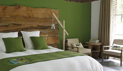 Image result for green bedroom Déco chambre vert, Deco