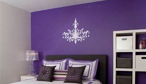 Deco Chambre Fille Violet Blanc Ado En 65 Idées De Décoration En Couleurs