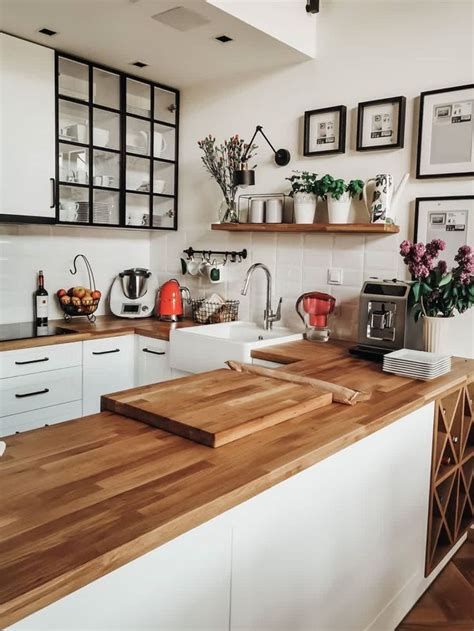 La cuisine blanche et bois en 102 photos inspirantes Archzine.fr