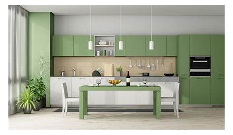 Deco cuisine vert blanc Atwebster.fr Maison et mobilier