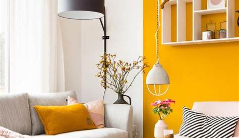 Maison de ville avec jardin Yellow dining room, Yellow