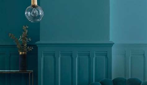 Deco Murale Bleu Paon 1001+ Idées Pour La Décoration D'une Chambre