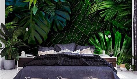 Deco Papier Peint Jungle Tropical Pas Cher,