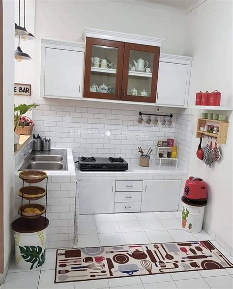 Dapur simple Desain lemari dapur, Inspirasi dapur, Dapur kecil