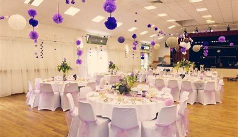 Deco Salle Violet Et Blanc Bride Groom Table, Hops Wedding, Wedding