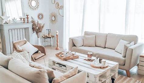 Deco Salon Canape Beige Idee Avec Idée De Déco