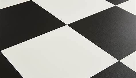 Deco Sol Damier Noir Blanc Vinyle VINCA Marbre 3m Luxury