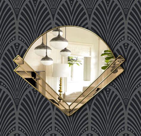 deco art mirror