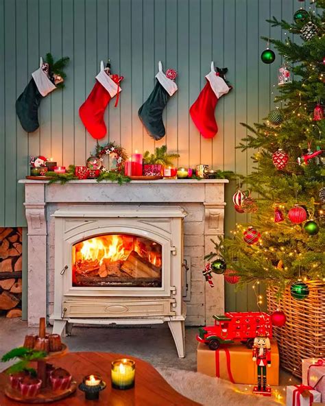 Decore Sa Cheminee Pour Un Noel Magique