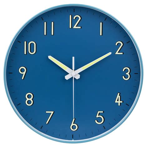 Decor Clock Blue
