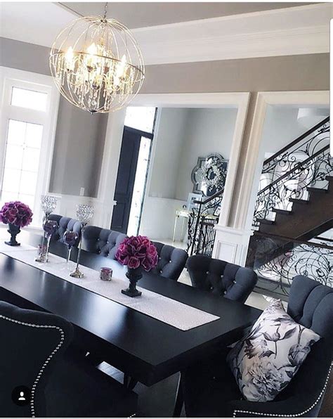 Decor For Black Dining Table