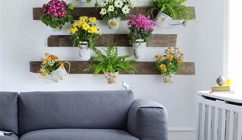 Interior Wall Decoration With Plants