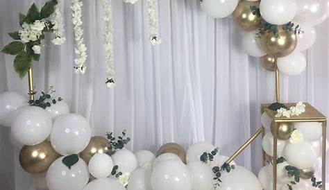Decoración con globos para boda | Adornos para boda, Decoracion de