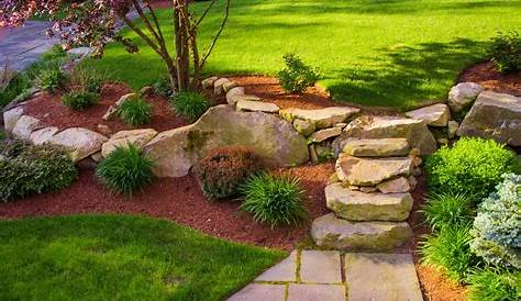 10 Ideas para decorar patios con piedras naturales