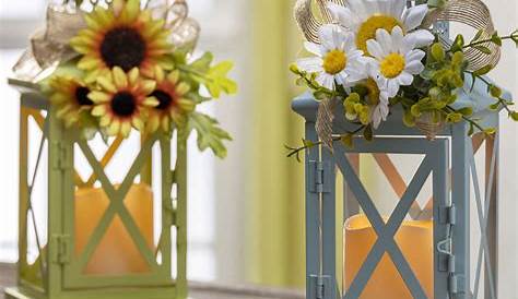 Decorated Lanterns For Spring
