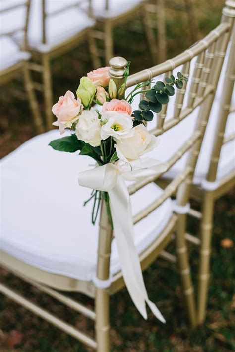 40 Pretty Ways to Decorate Your Wedding Chairs Martha Stewart Weddings