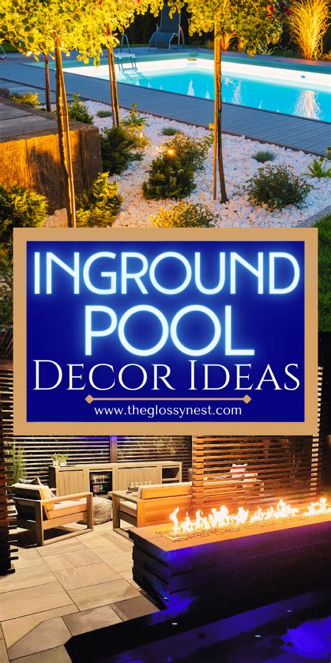 Decorating Around In Ground Pool