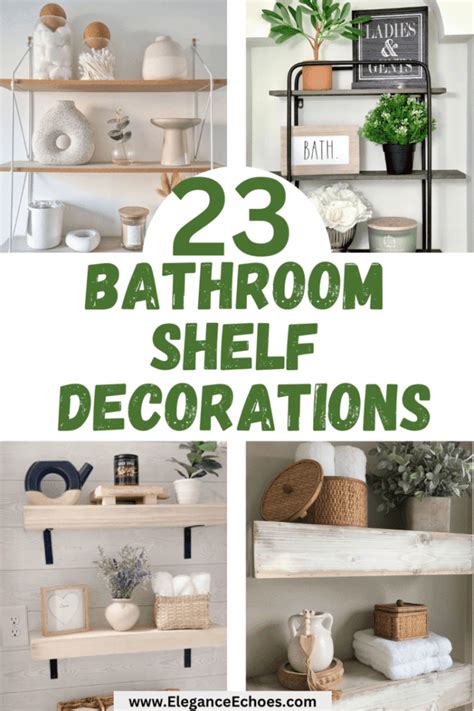 Decorating Bathroom Shelf