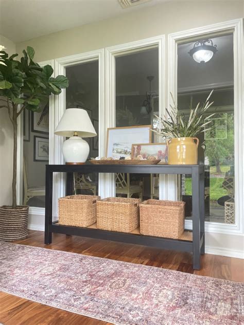 The Best Decorating Console Table In Front Of Window Best References