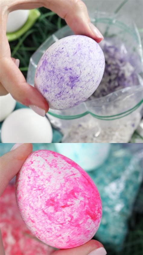 Decorating Easter Eggs With Rice