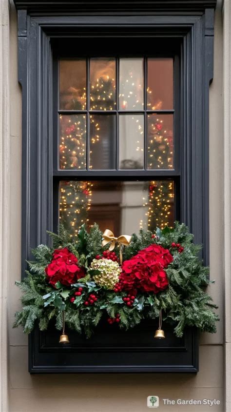 Decorating Ideas For Christmas Window Boxes