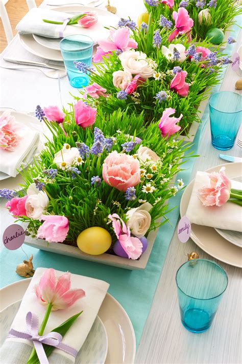 decorating ideas for easter dinner table