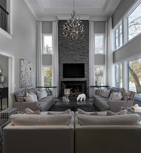 decorating ideas for living room with light gray walls