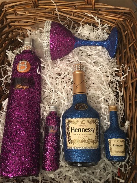 Decorating Liquor Bottles