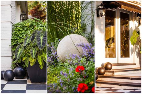 Decorating With Garden Spheres