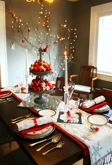 Decorating Xmas Table Ideas