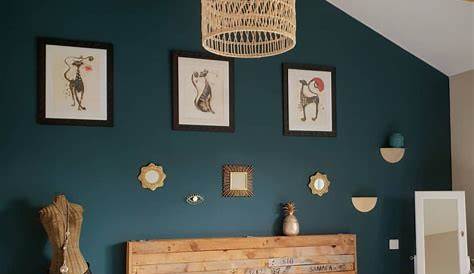 Decoration Chambre Bleu Paon Parentale A Coucher Design