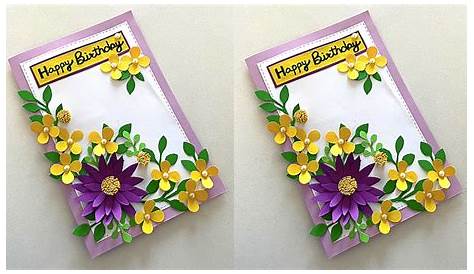 Cute DIY Birthday Card Ideas