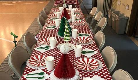 Decoration Ideas For Christmas Party Tables Centerpieces Table s Table