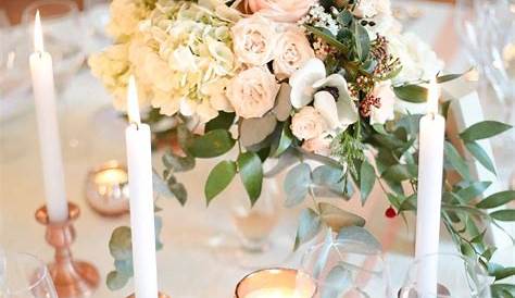 Idées pour la décoration d'un mariage rose gold Le blog