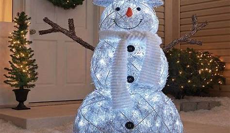 decoration exterieur bonhomme de neige le spécialiste de
