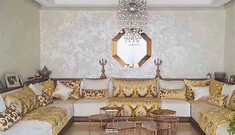 Decoration peinture salon marocain Design en image