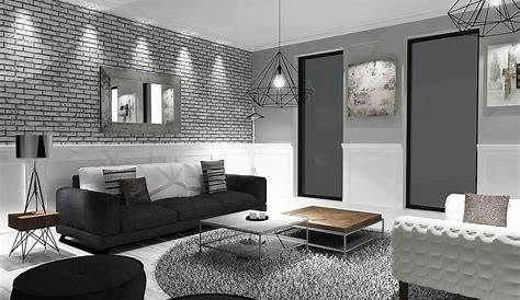 Decoration Salon Blanc Gris Noir Décoration Et 6 Intérieurs Exclusifs Ultra