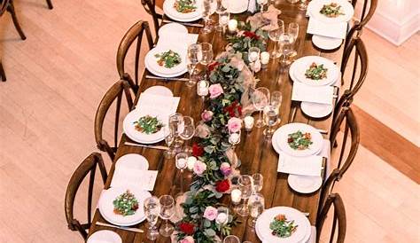 rectangle table reception, tall centerpiece spring wedding