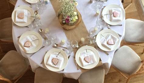 Decoration Mariage Champetre Table Ronde / Déco mariage