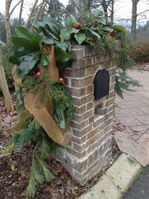 Decorations For Brick Mailbox