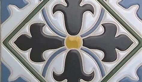 Amazon.com: Hand decorated 6x6 inch ceramic glazed tile: Handmade