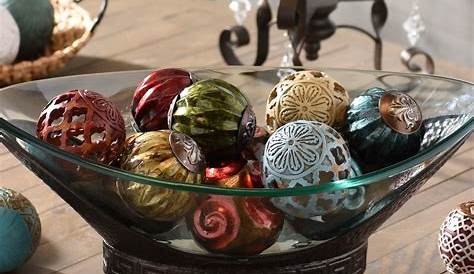 Decorative Bowl Filler Ideas Coffee Table