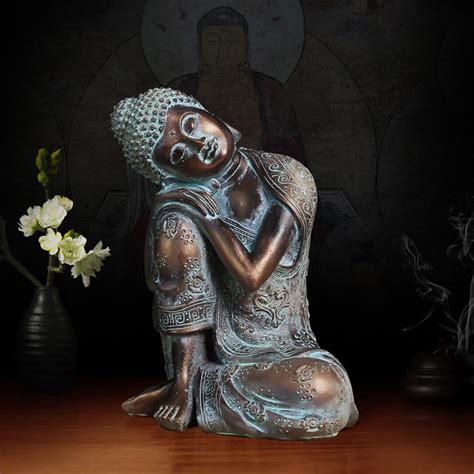 Buddha Statue Extra Large 31" sold wood Gallery of Home Decor