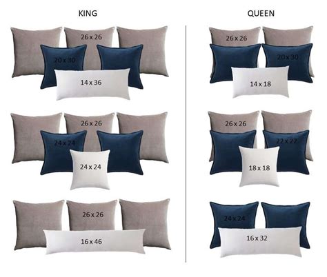 Popular Decorative Pillow Sizes Best References