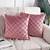 decorative pink pillows