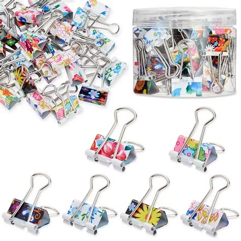Decorative Binder Clips Bulk